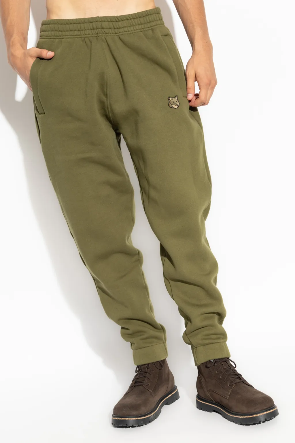 Signature Fox Motif Track Pants