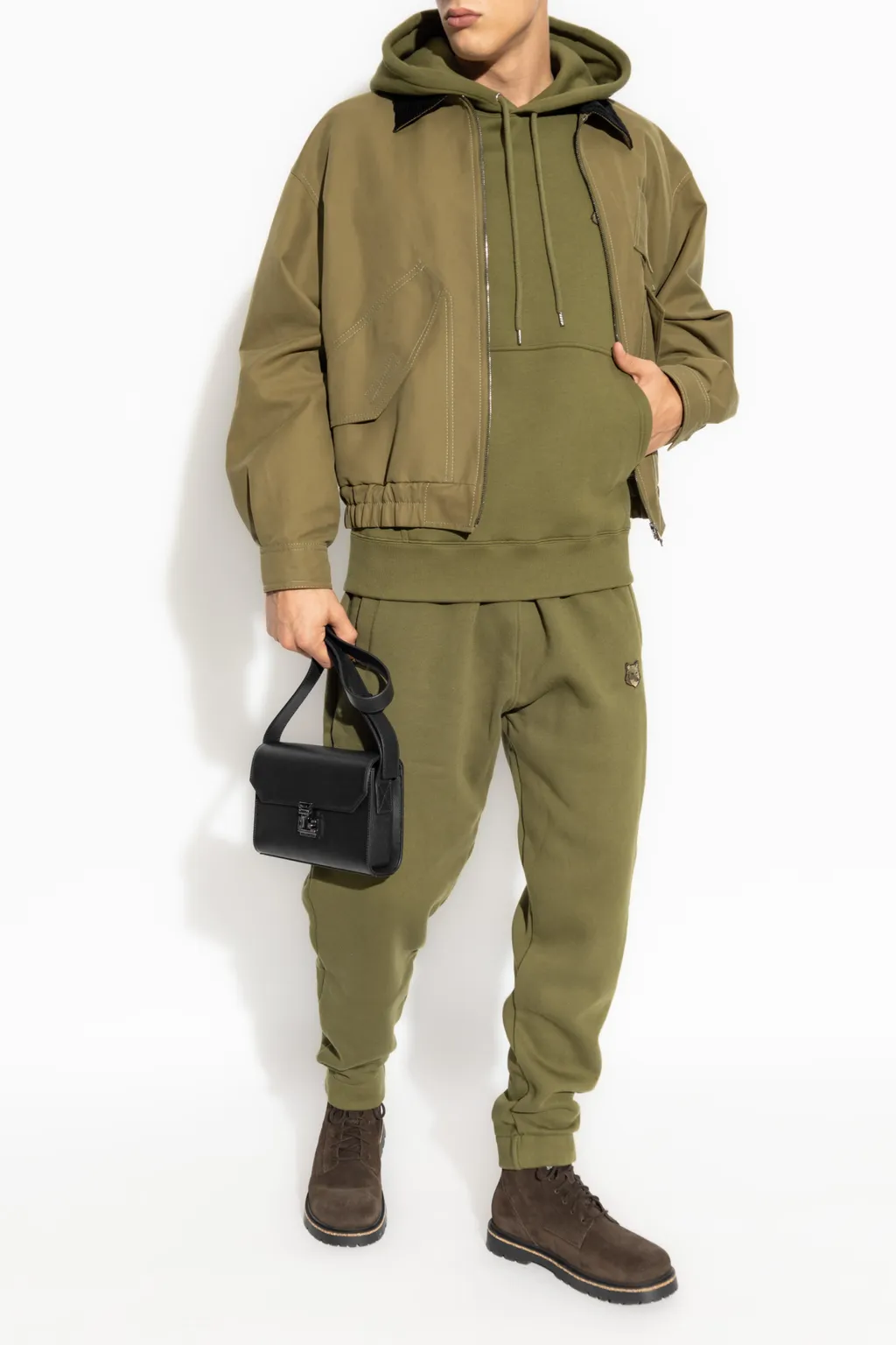 Signature Fox Motif Track Pants