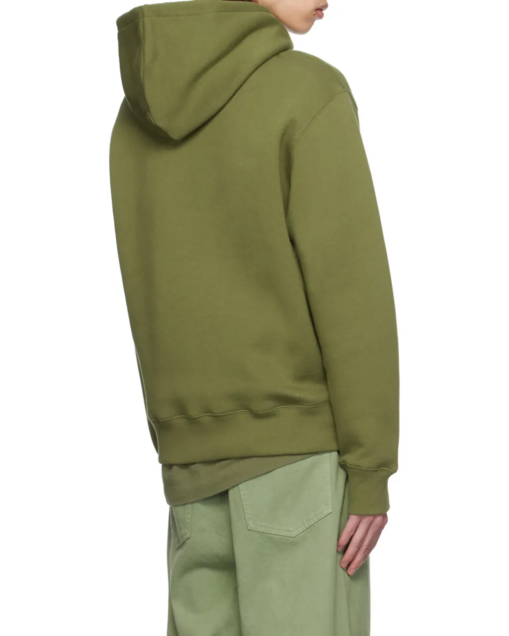 Bold Fox Head Patch Drawstring Hoodie