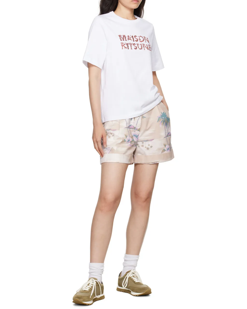 Woodland Alphabet Crewneck T-Shirt