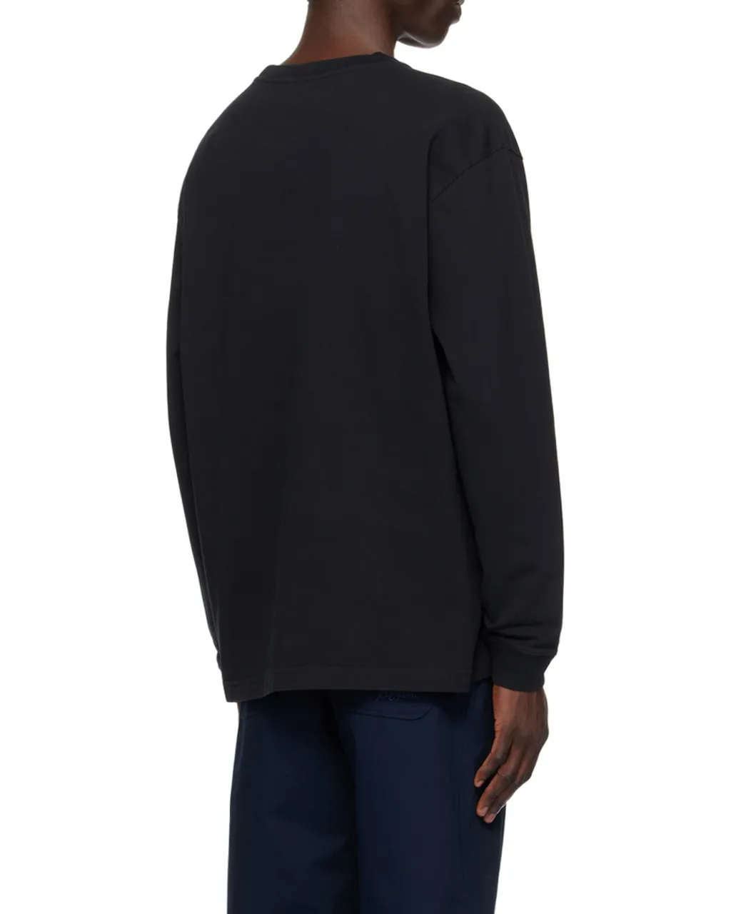 Bold Fox Head Patch Long-Sleeved T-Shirt