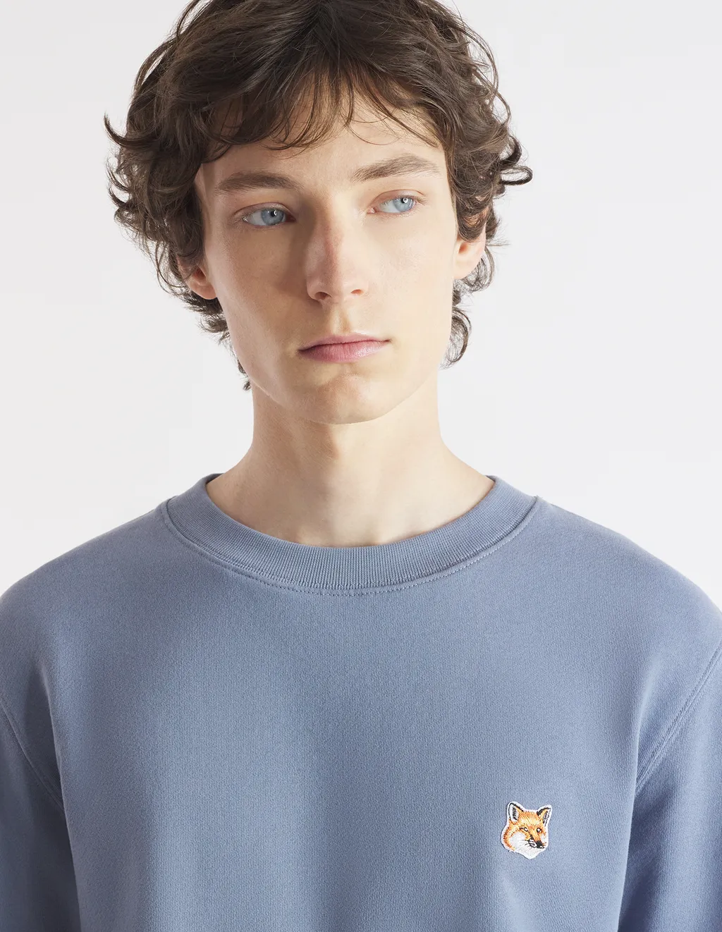 Fox Head Patch Crewneck Sweatshirt