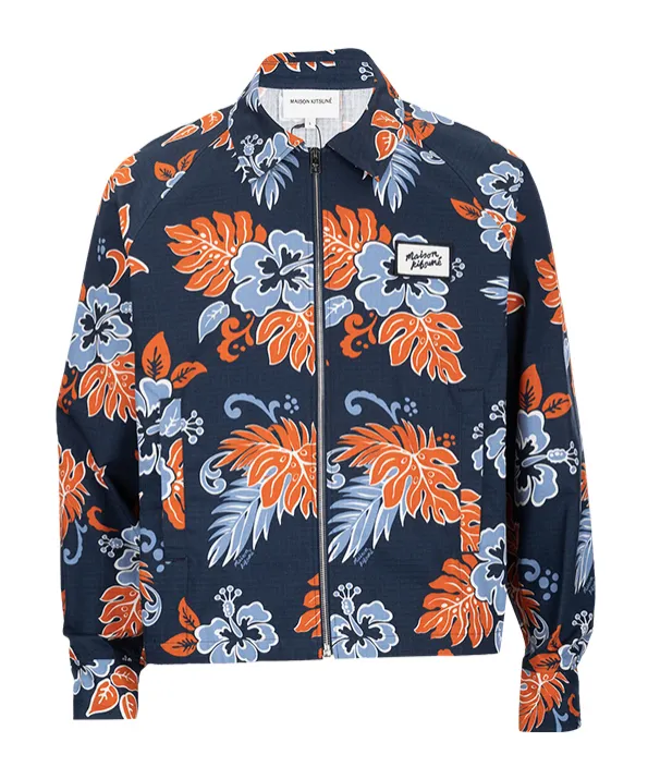 Floral Pattern Casual Jacket