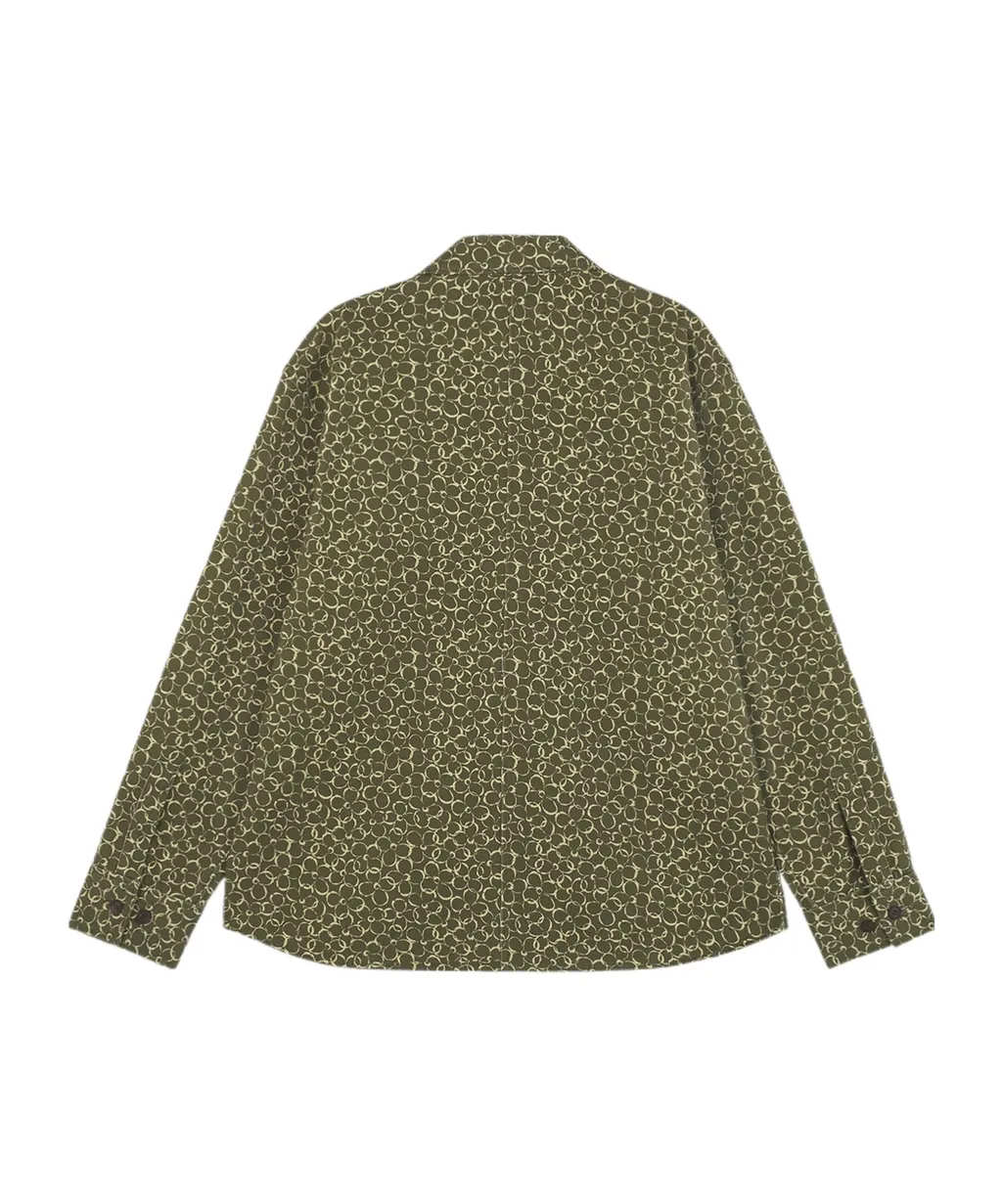 Allover Floral Printed Overshirt