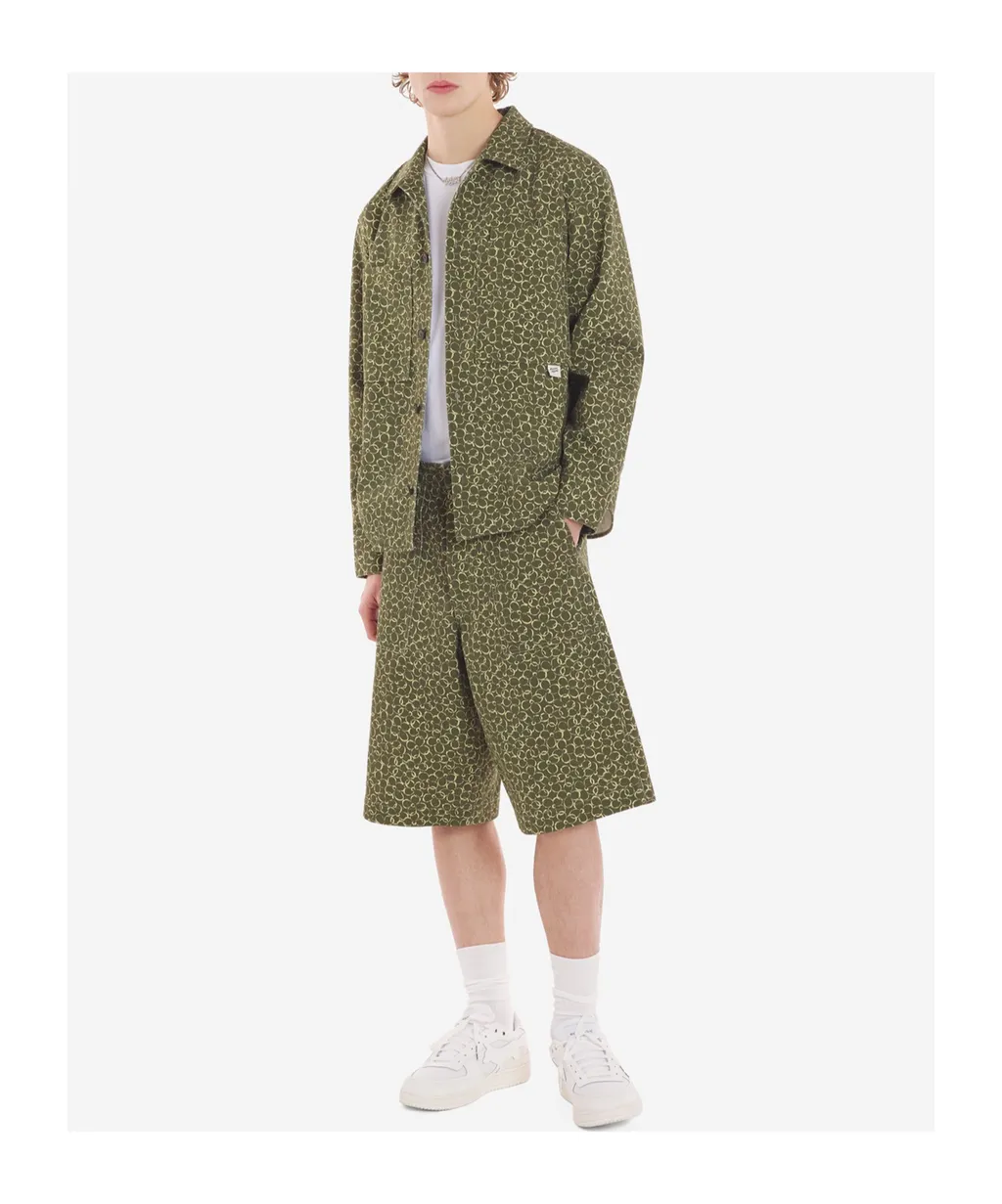 Allover Floral Printed Overshirt