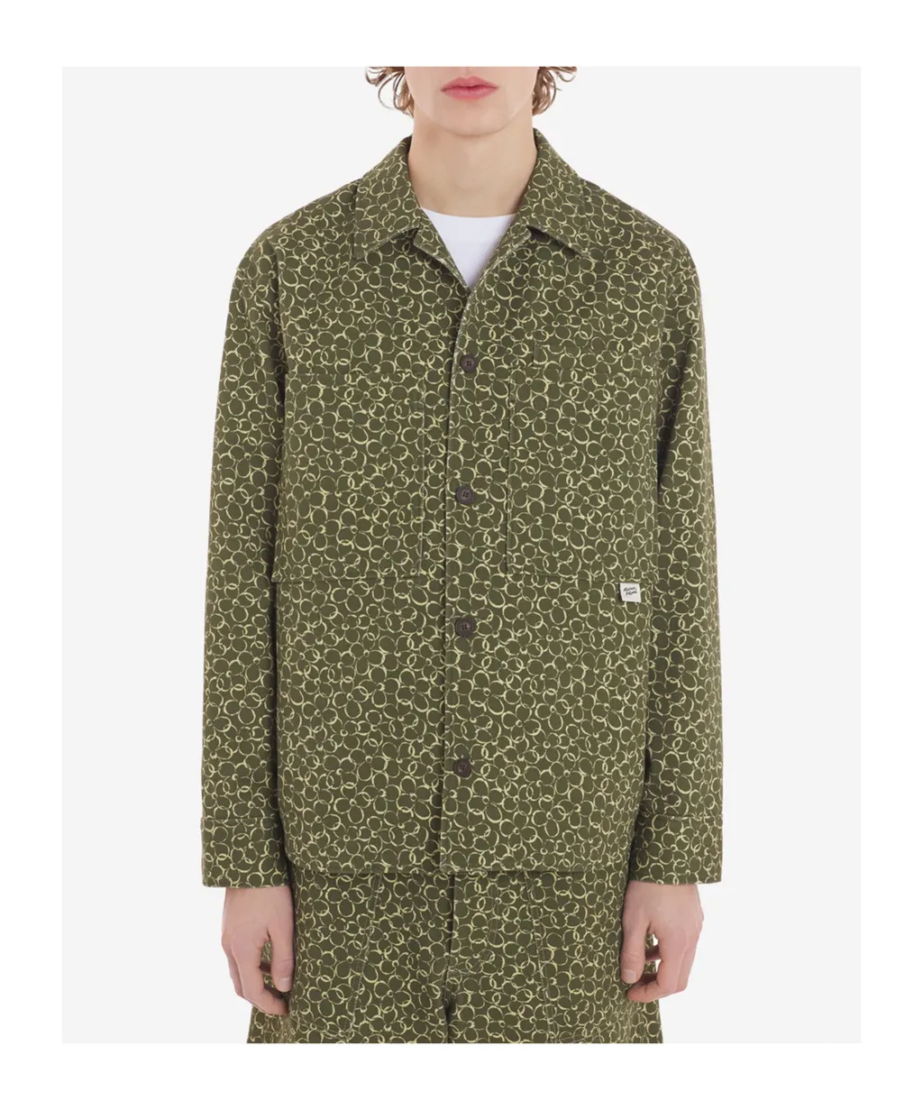 Allover Floral Printed Overshirt