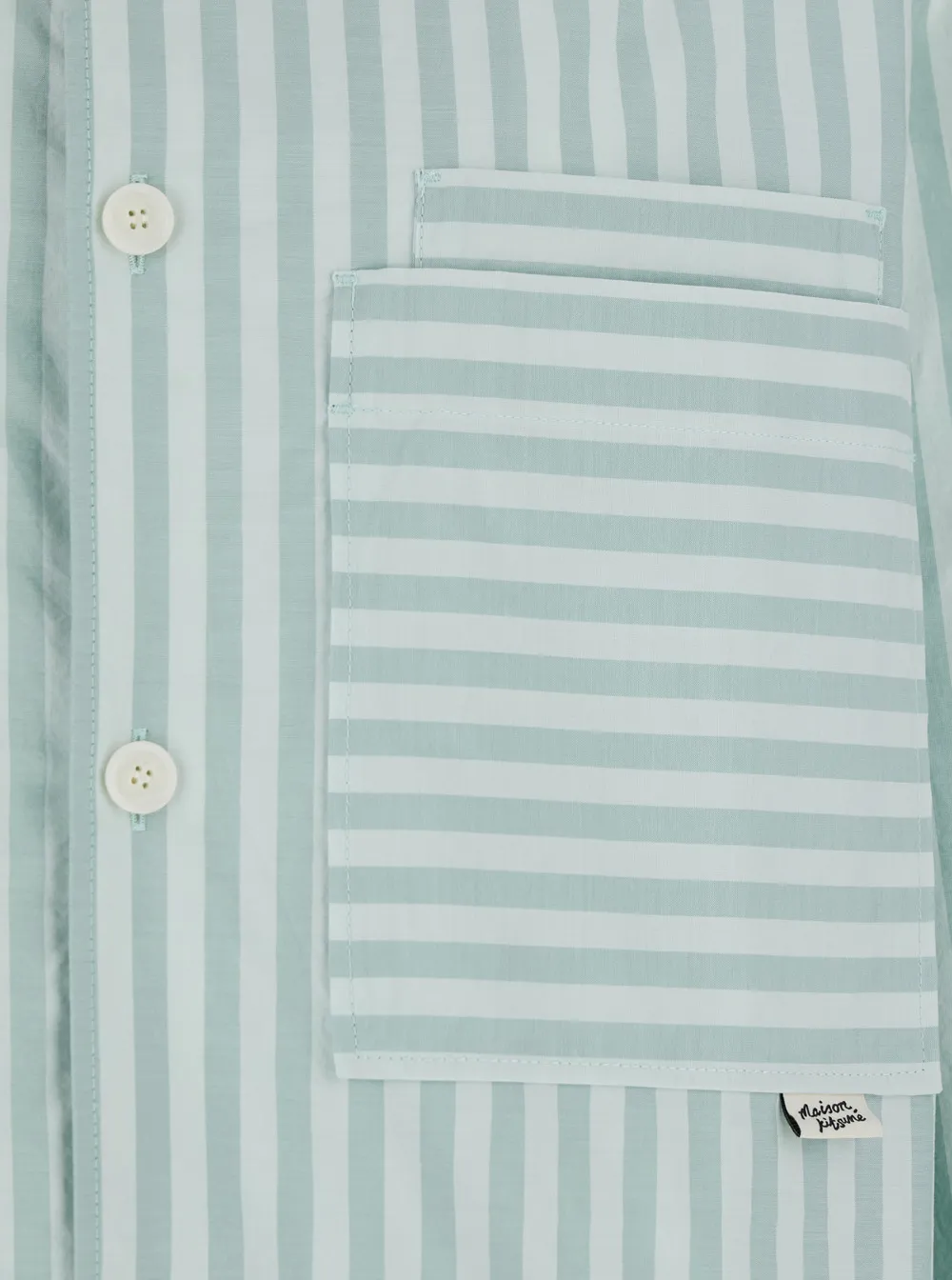 Long Sleeved Striped Overshirt