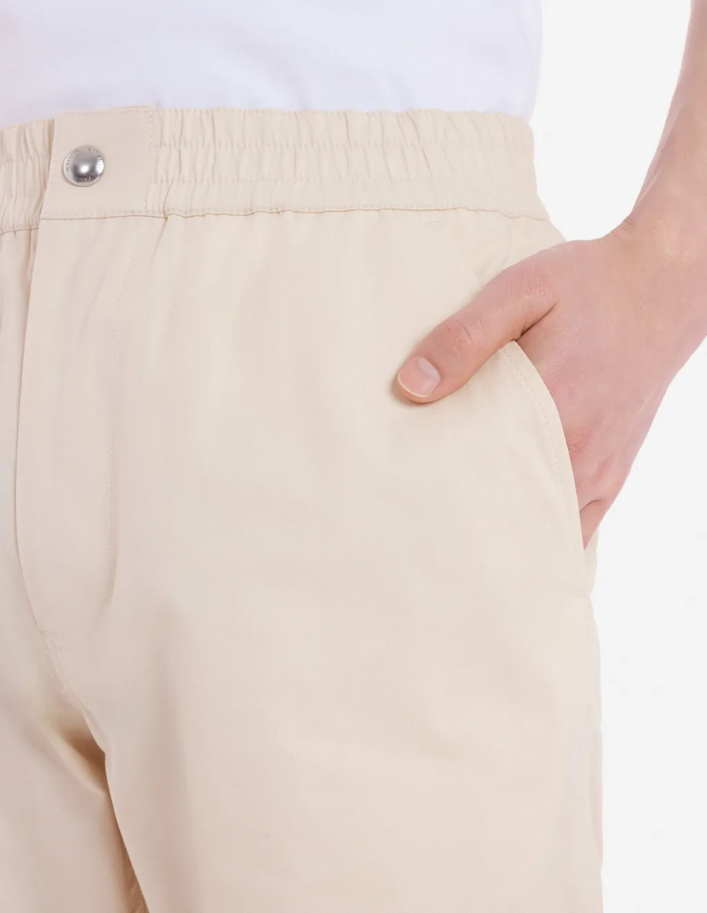 Logo Embroidered Straight-Leg Trousers