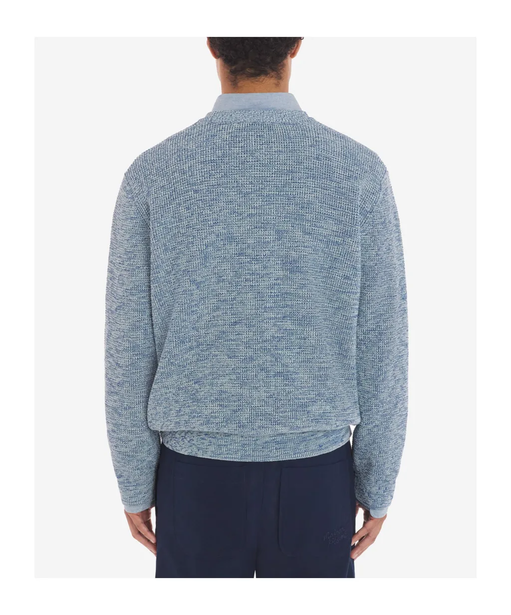 Logo Embroidered Knit Jumper