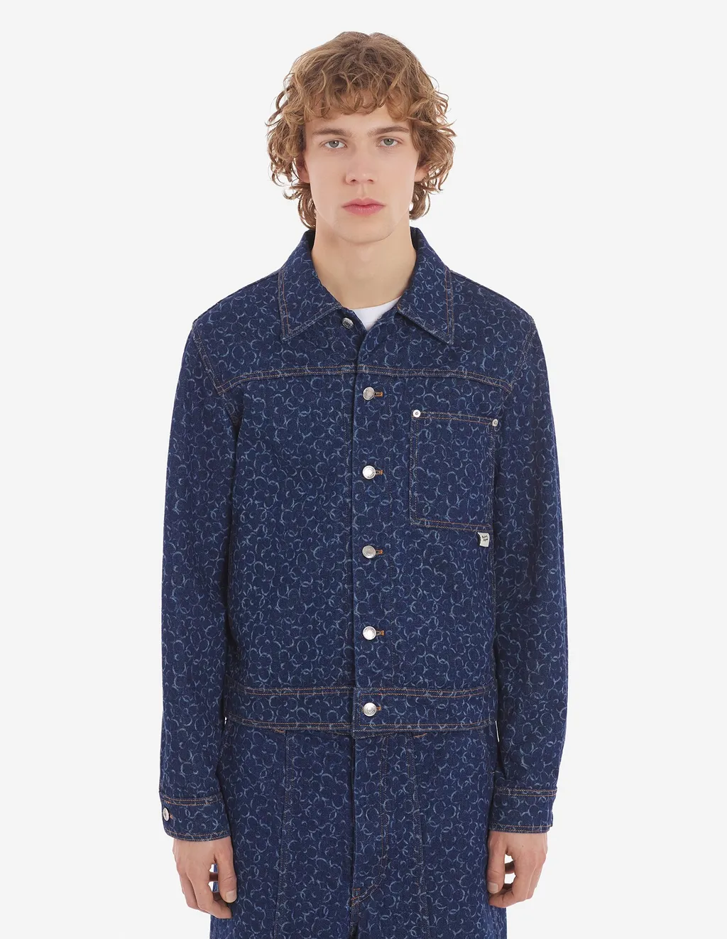 Buttoned Denim Jacket