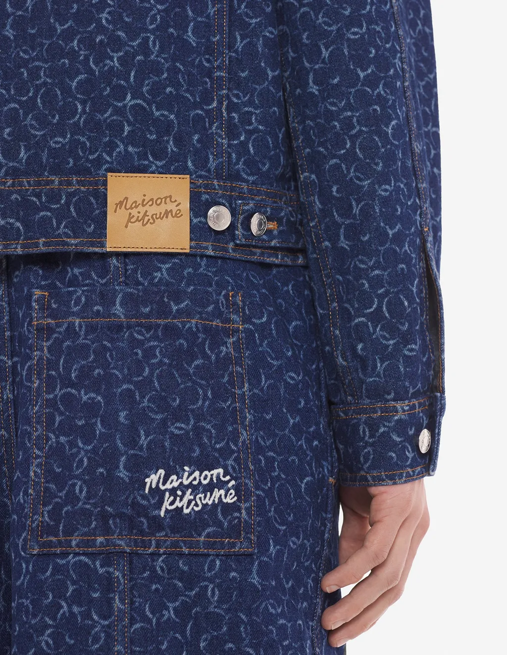 Buttoned Denim Jacket