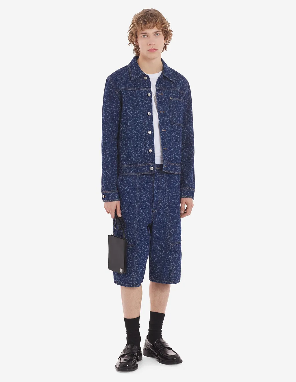 Buttoned Denim Jacket