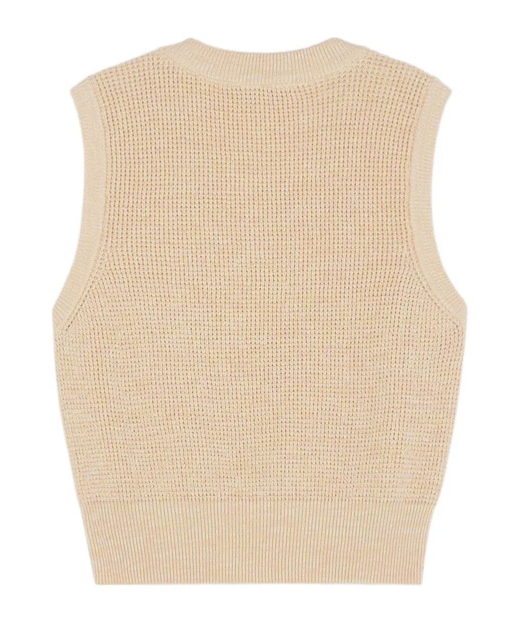 V-Neck Rib Vest