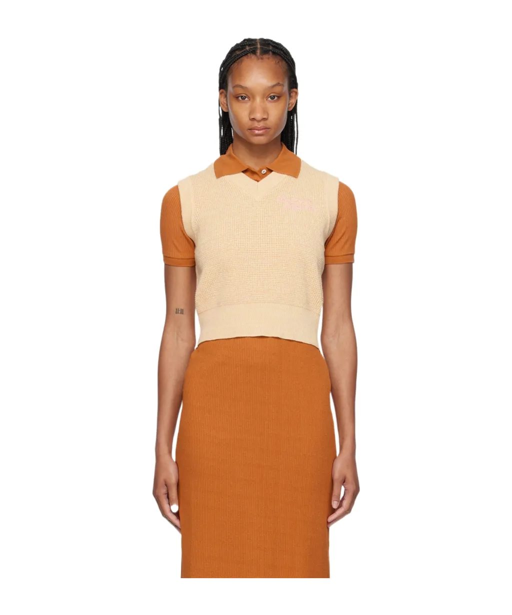 V-Neck Rib Vest