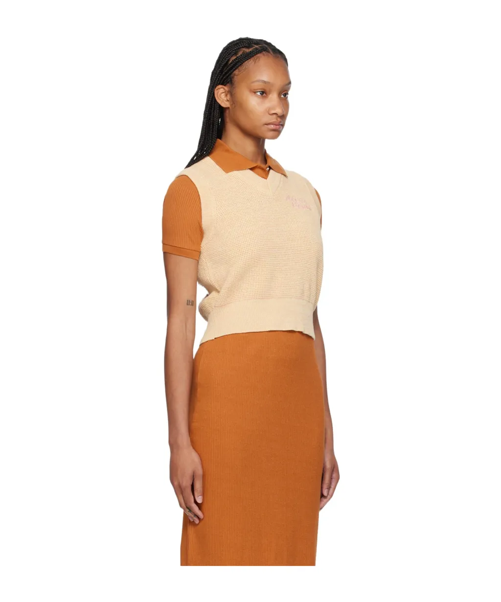 V-Neck Rib Vest