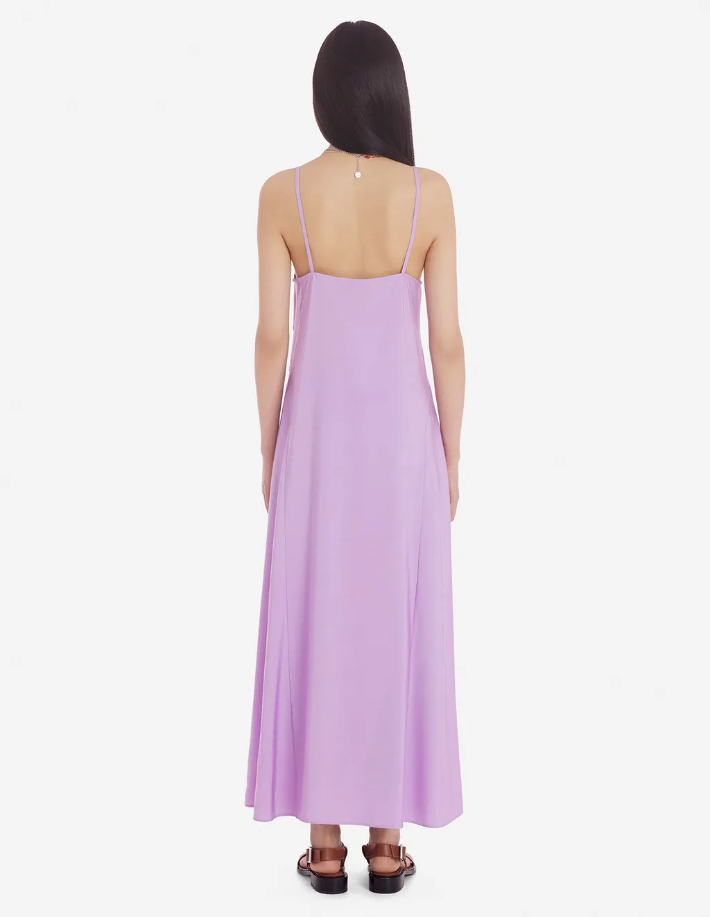 Sleeveless V-Neck Flared Dress