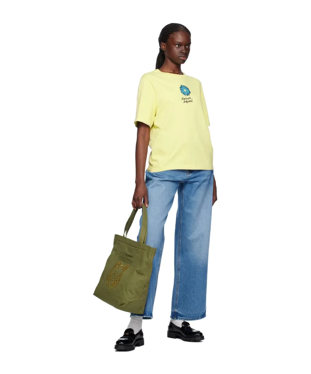 Floating Flower Cotton T-Shirt