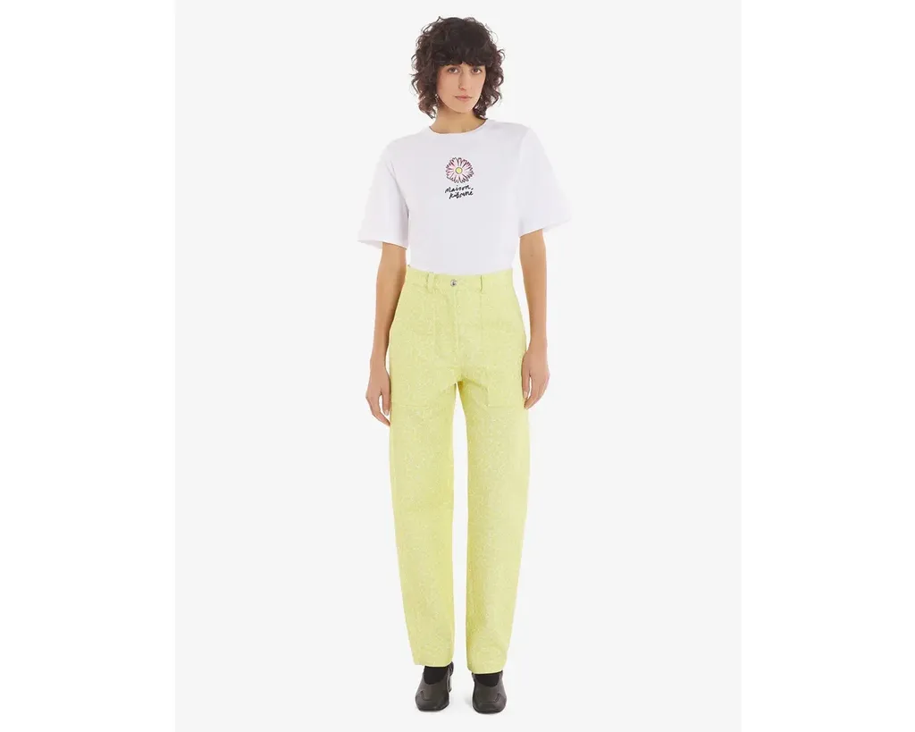Floating Flower Cotton T-Shirt