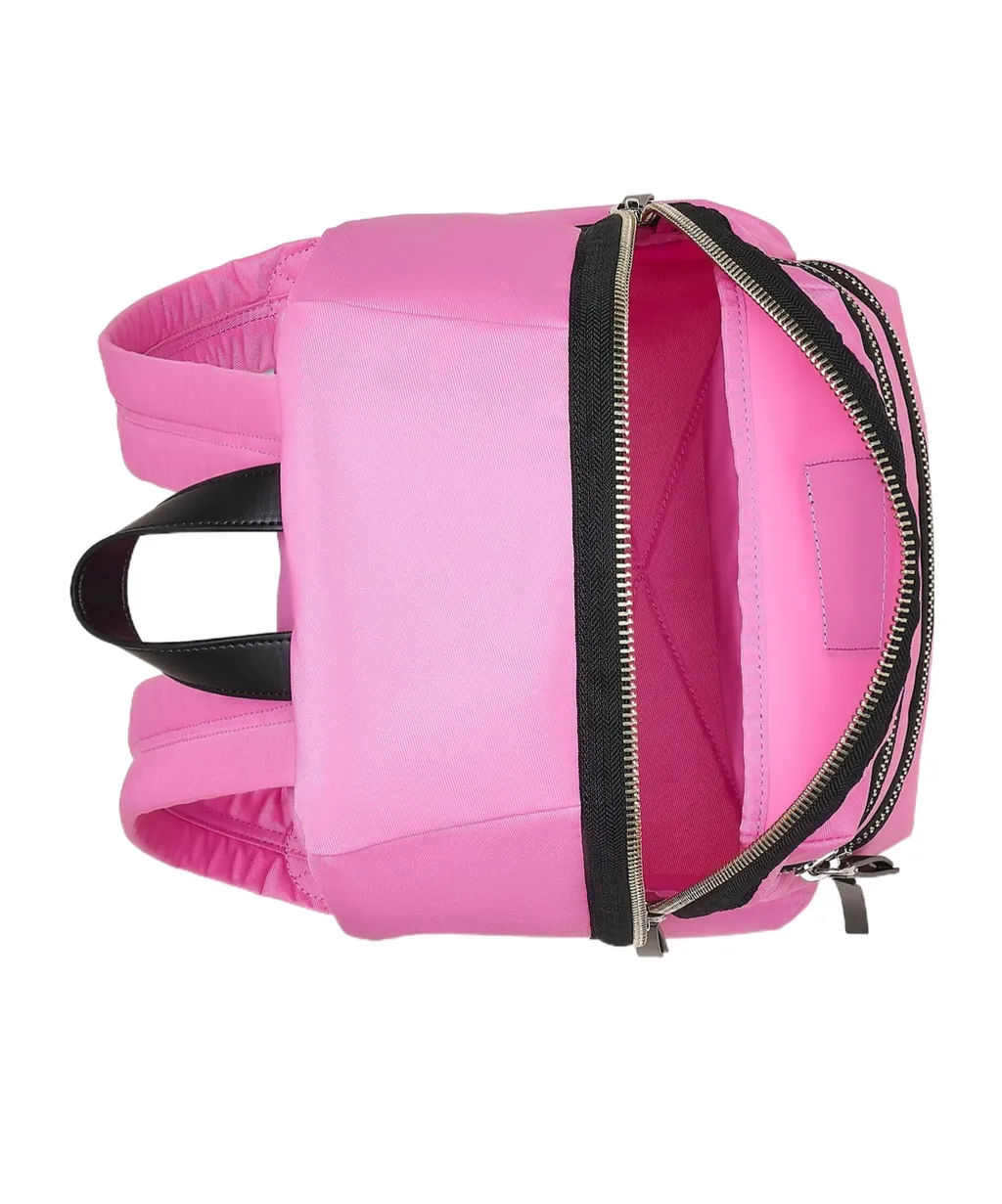 The Biker Logo-Patch Zipped Large Backpack