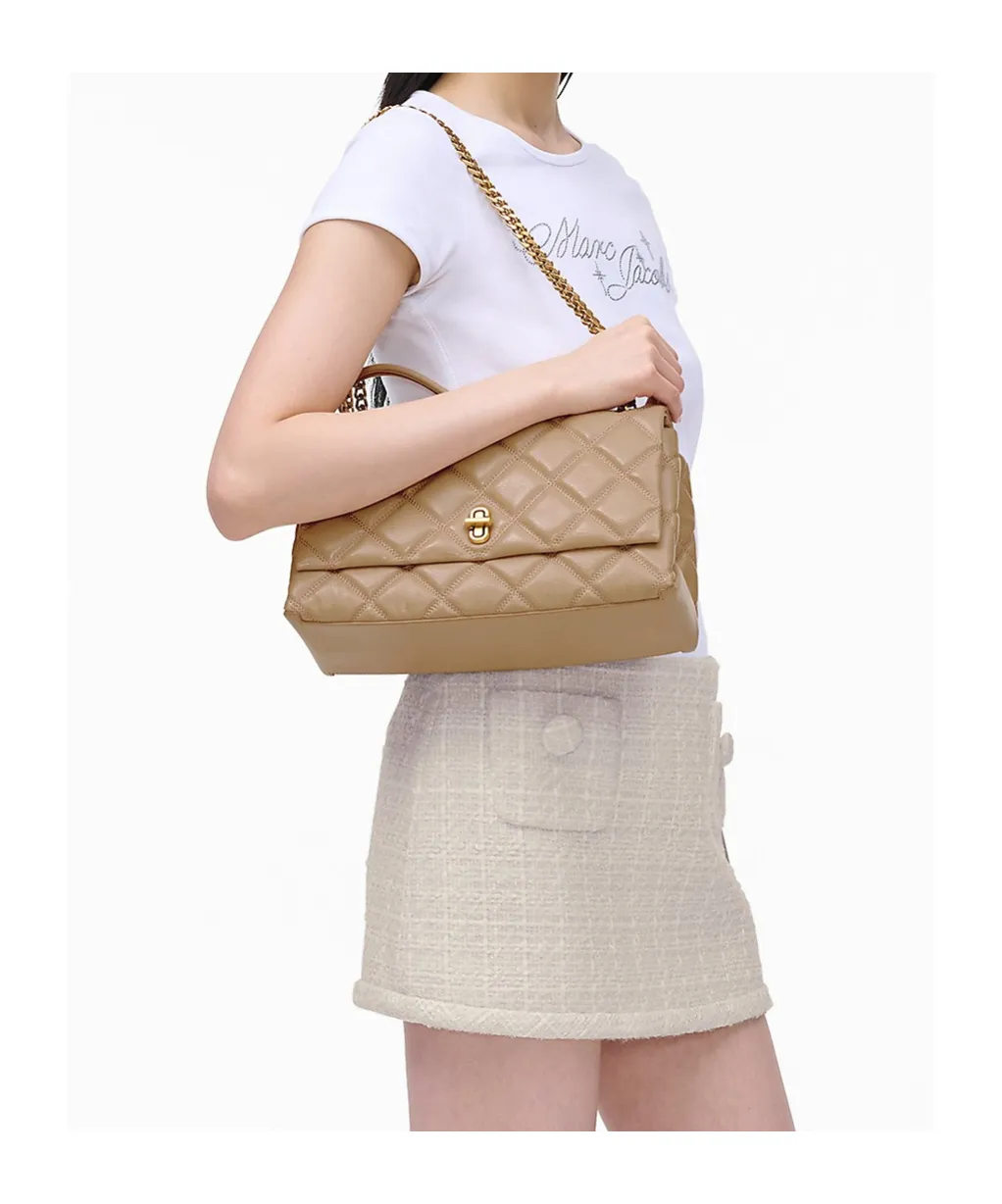 The Quilted Dual Convertible Shoulder Bag
