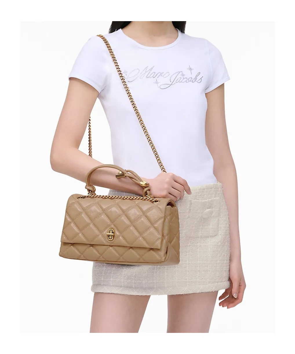 The Quilted Dual Convertible Shoulder Bag