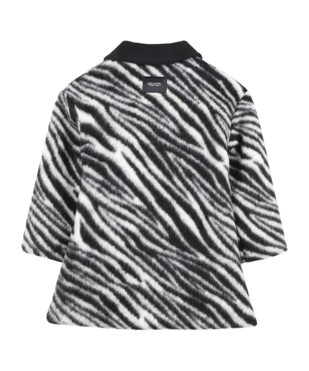 Zebra-Print Coat