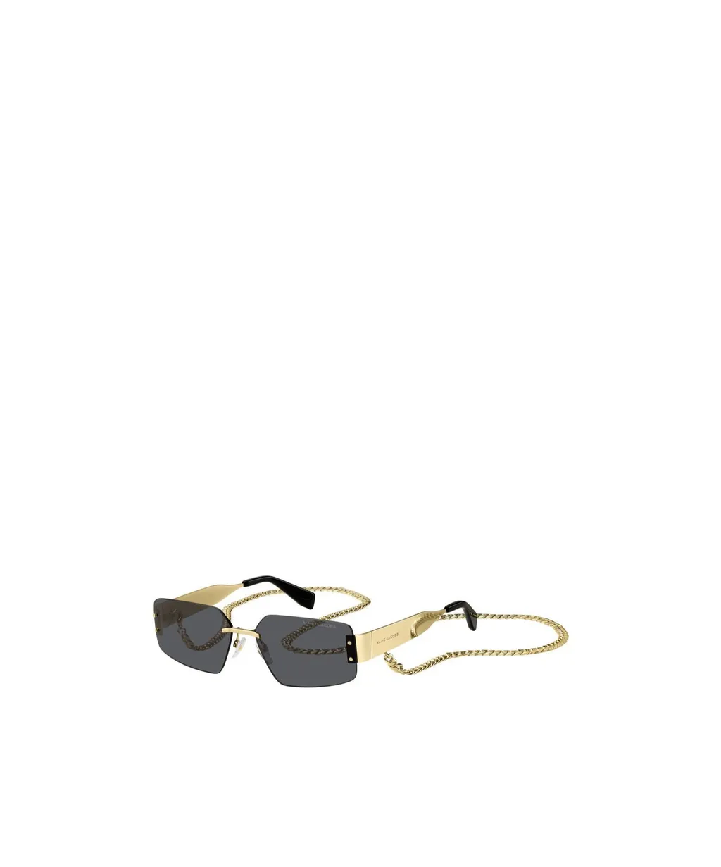Geometric Frame Sunglasses