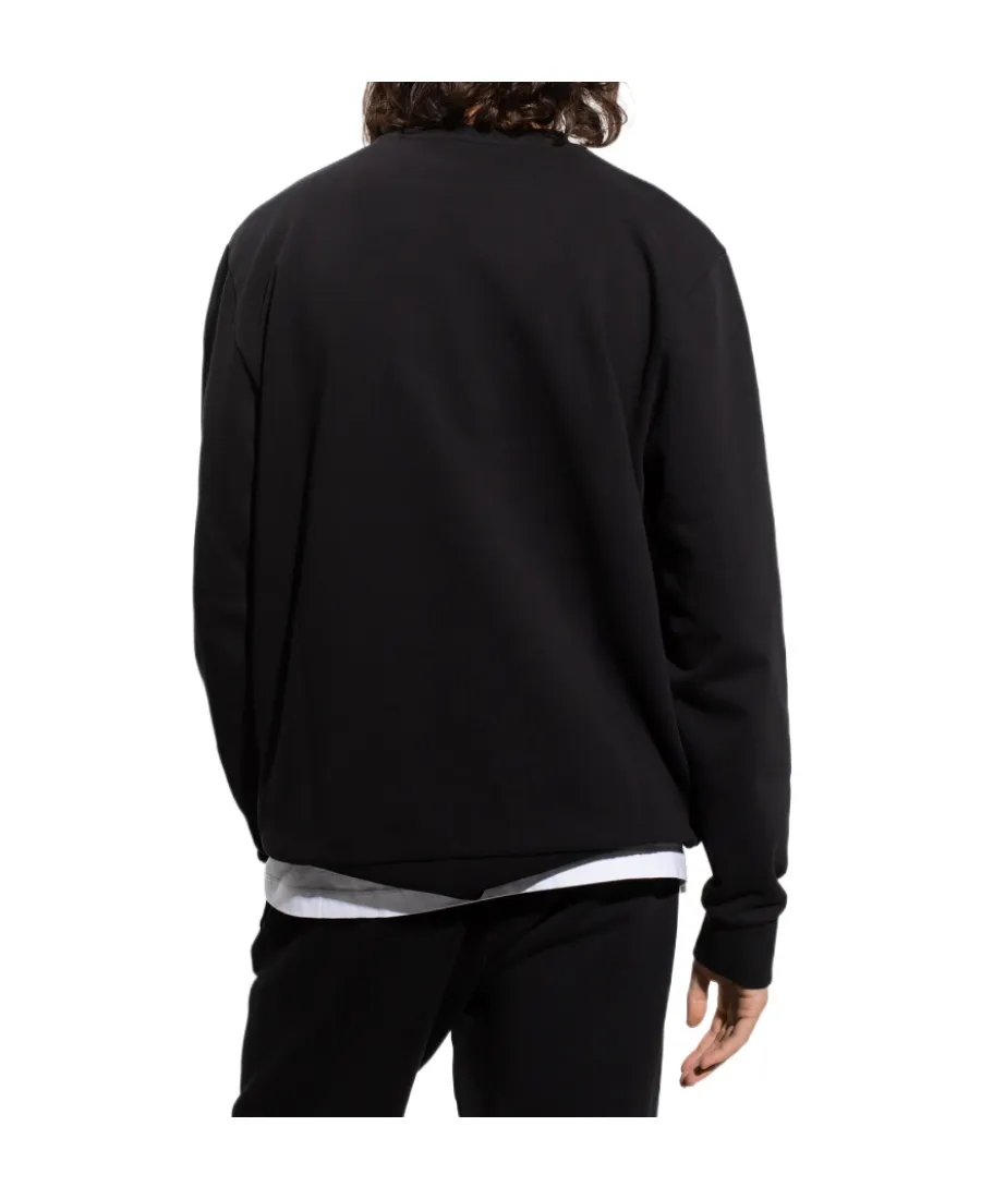 County Of Milan Logo Embroidered Crewneck Sweatshirt