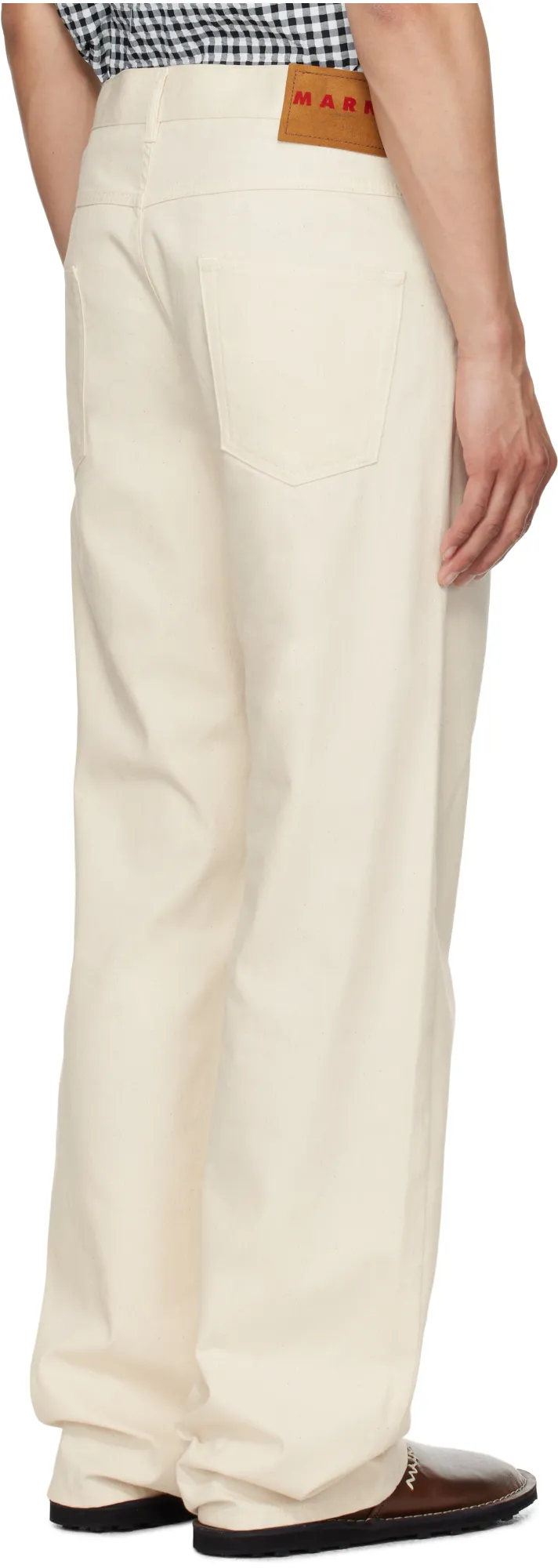 Denim Wide-Leg Jeans