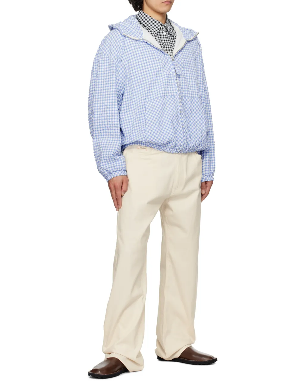 Denim Wide-Leg Jeans