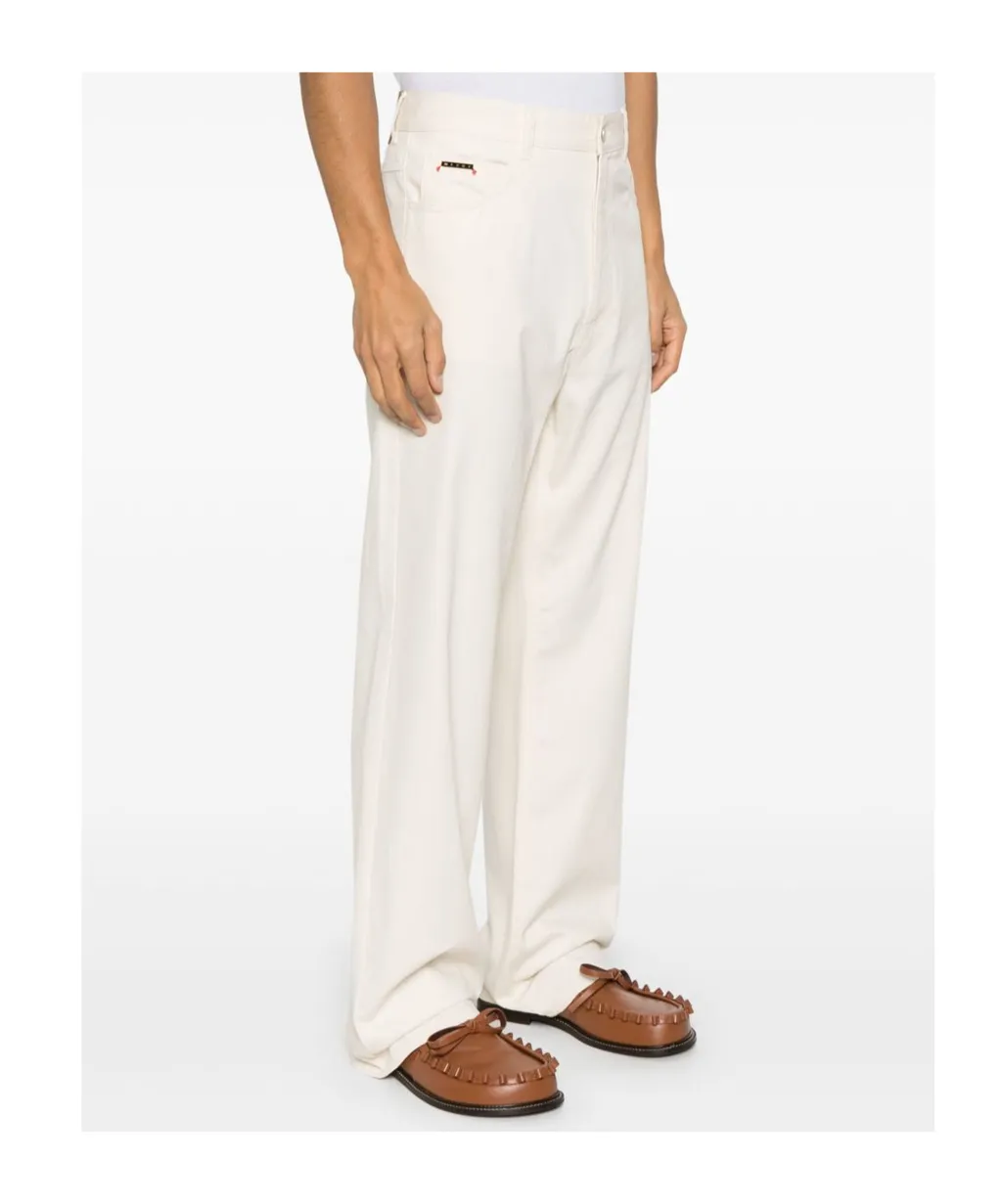 Denim Wide-Leg Jeans