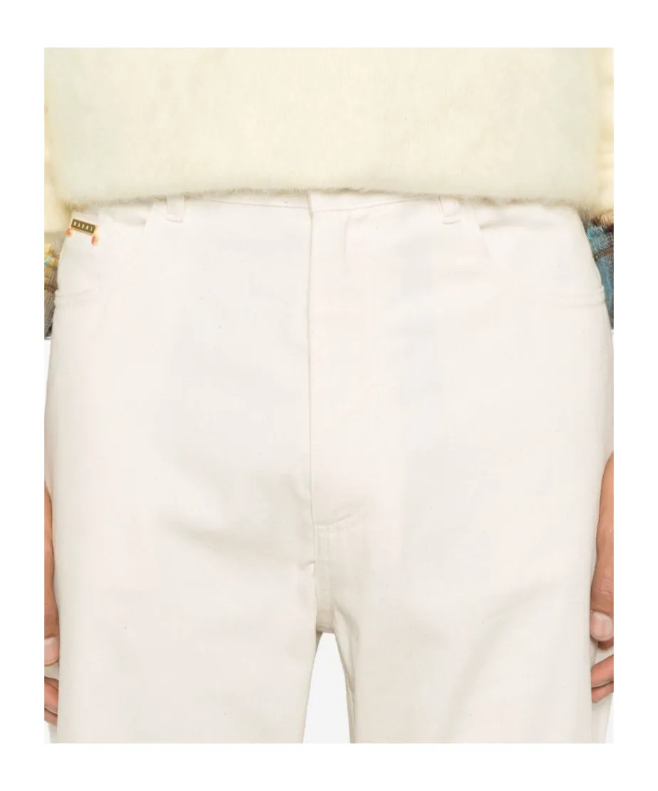 Denim Wide-Leg Jeans