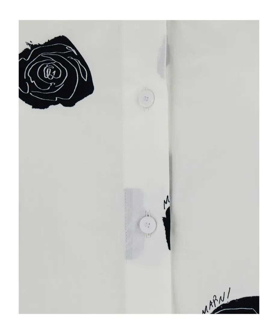 All-Over Floral Morifed Shirt