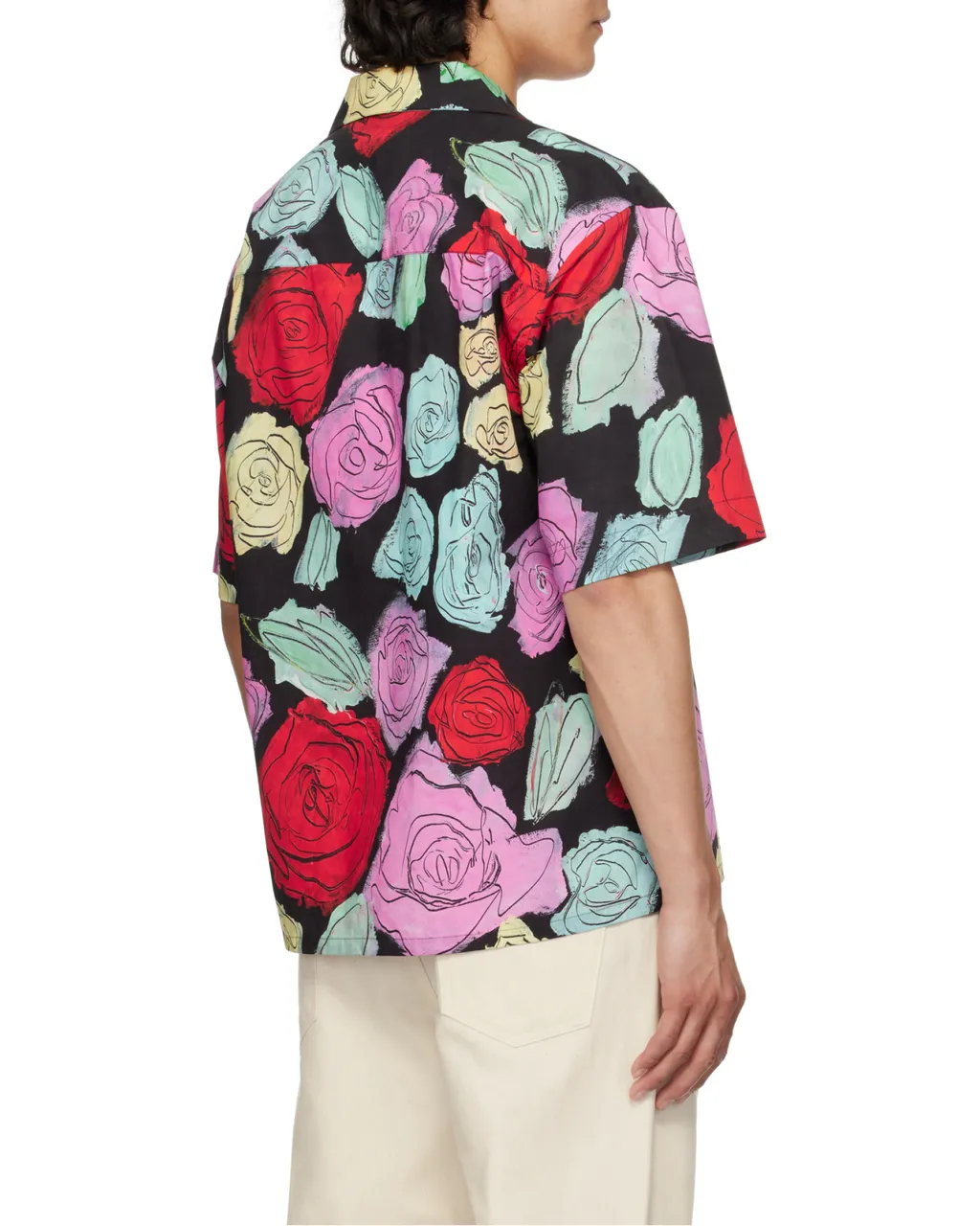 Orion Print Poplin Bowling Shirt