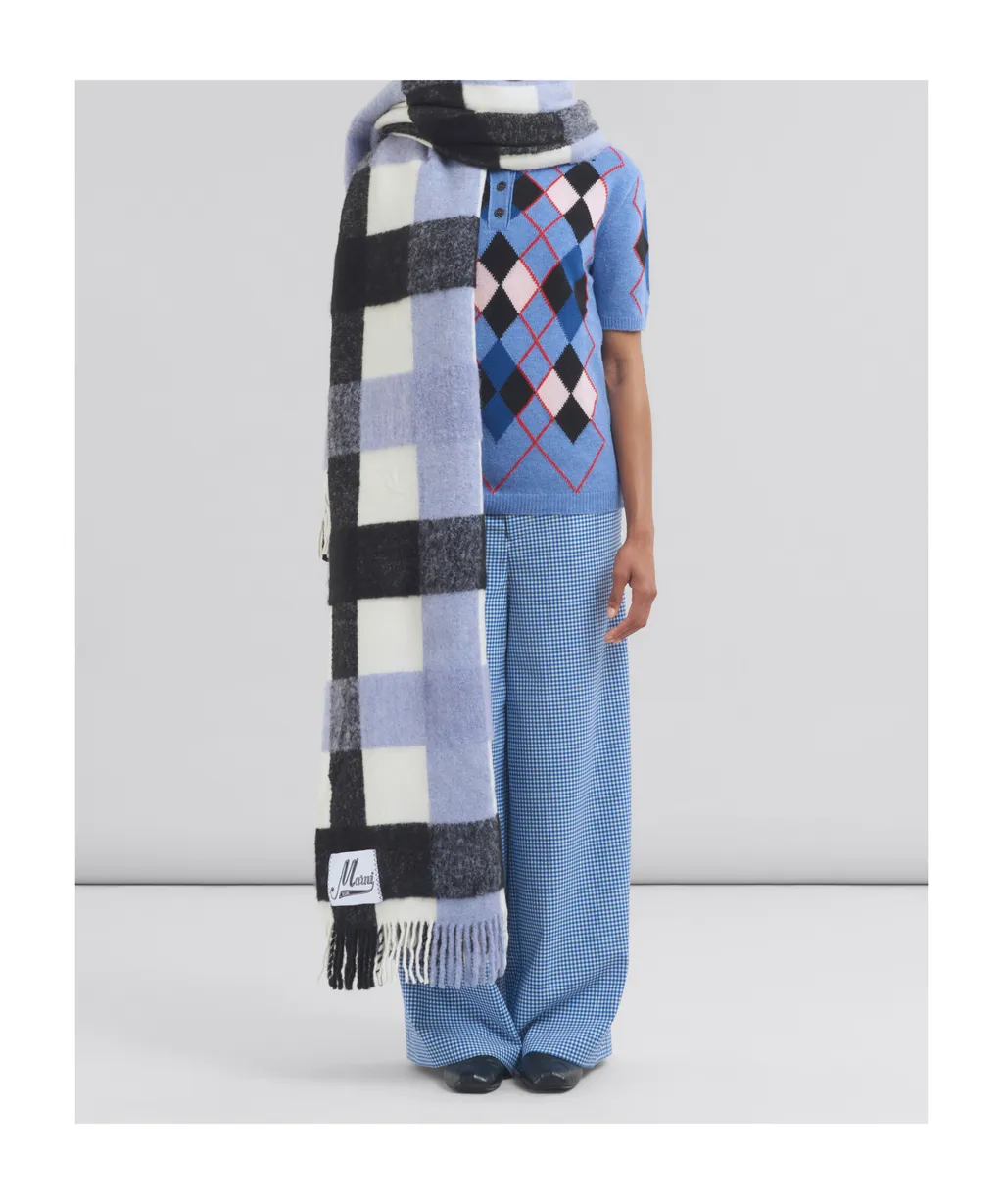 Wool And Alpaca Throw