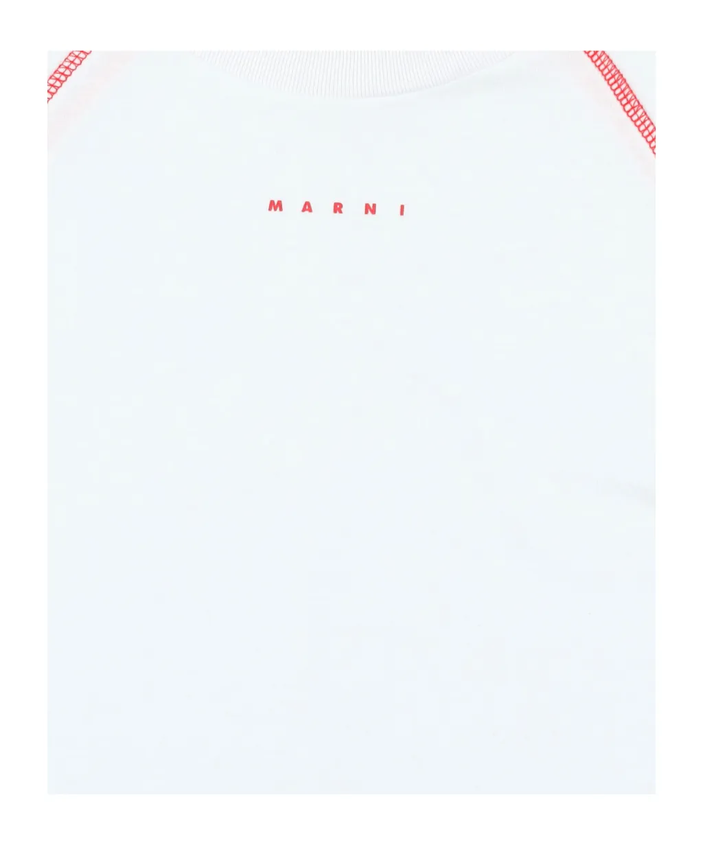 Logo Printed Sleeveless Dress
