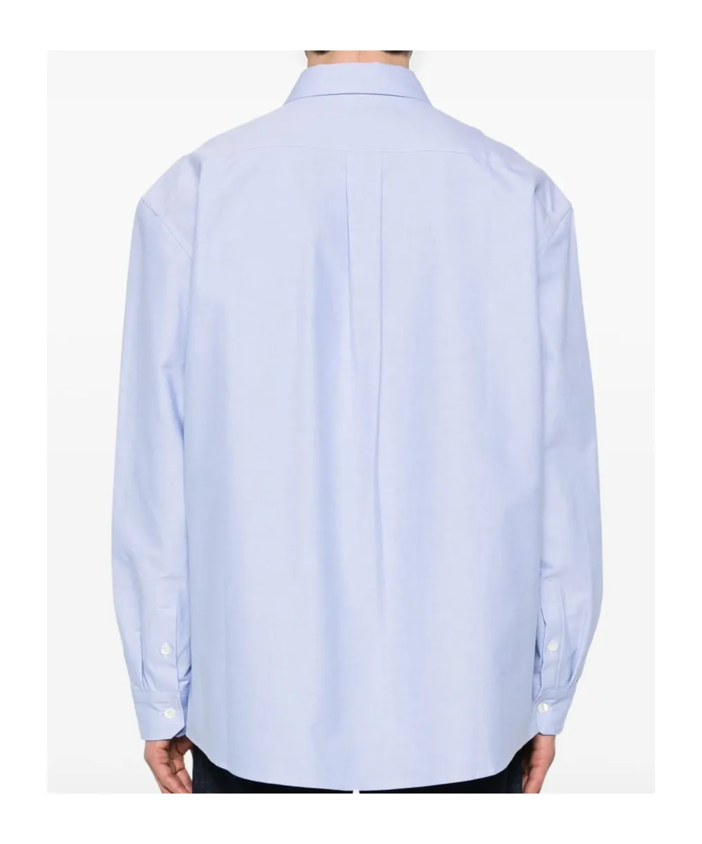 Logo Embroidered Oxford Shirt
