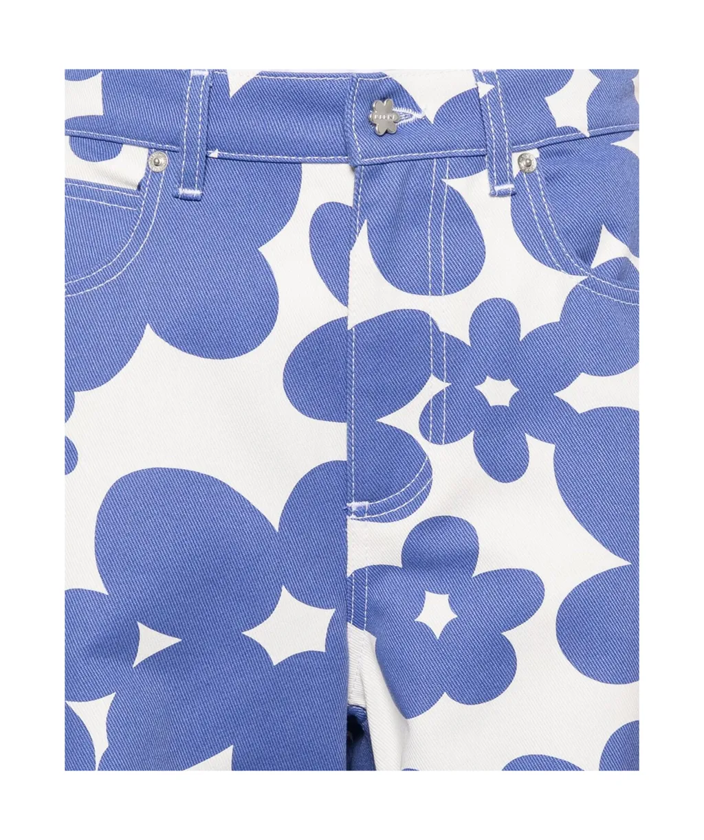 Floral Wide Leg Pants