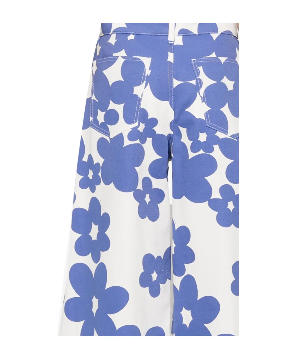 Floral Wide Leg Pants