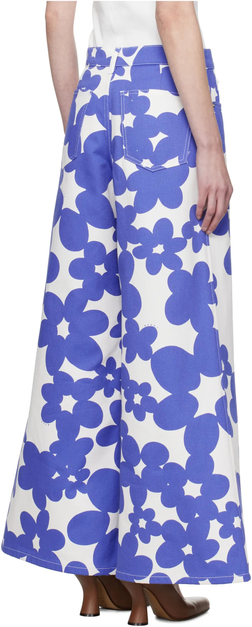 Floral Wide Leg Pants
