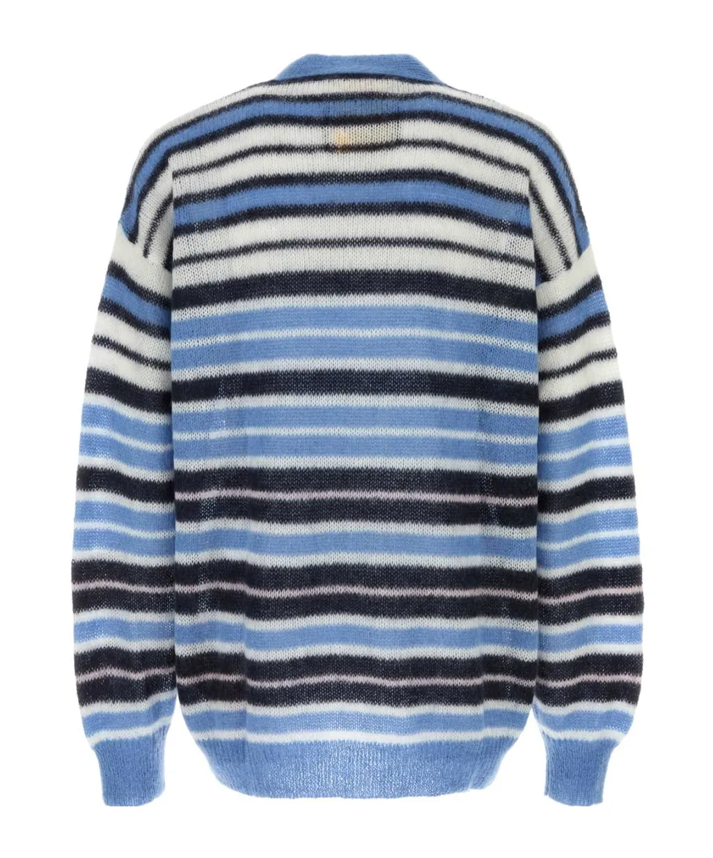 Striped Knit Cardigan
