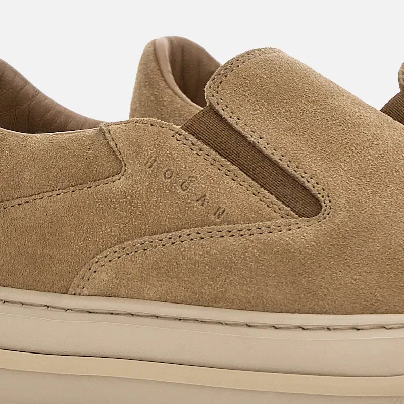 Suede Slip-On Sneakers