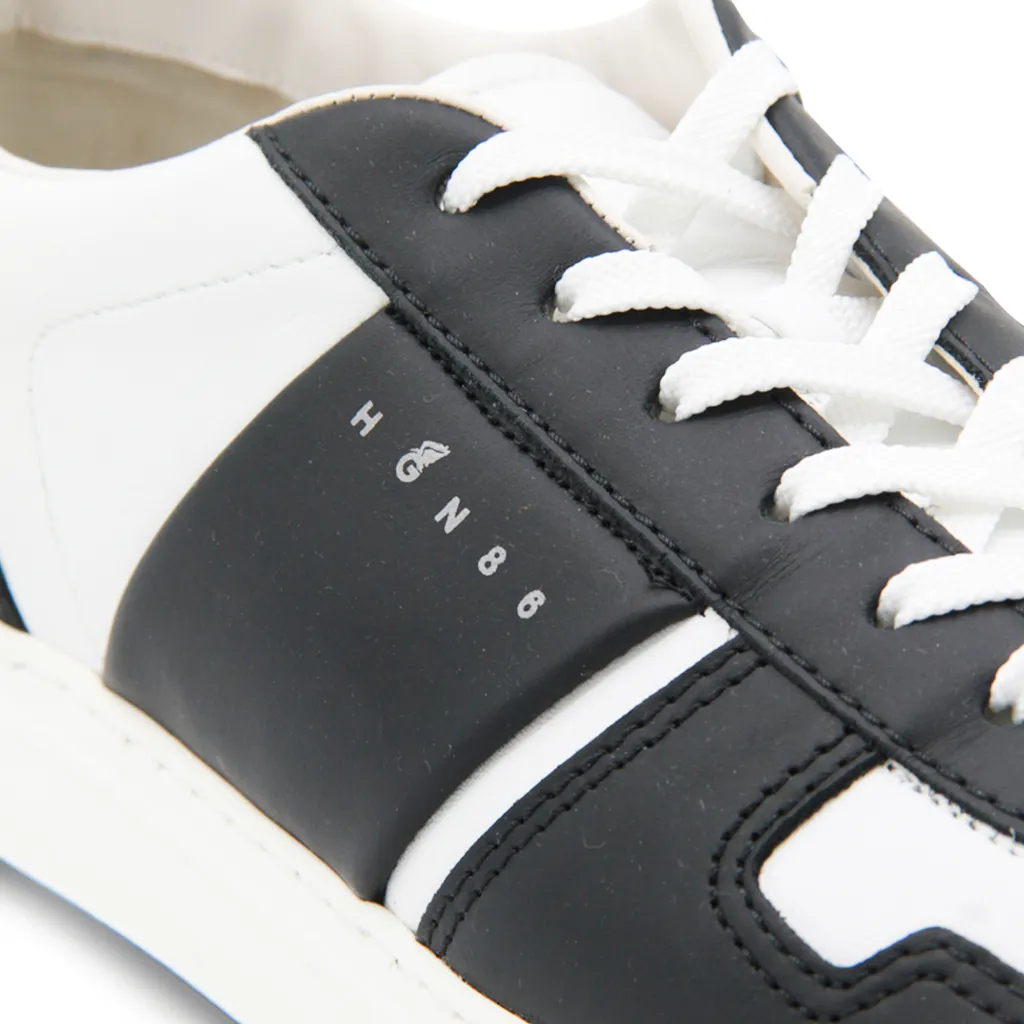 Leather Panelled Sneakers