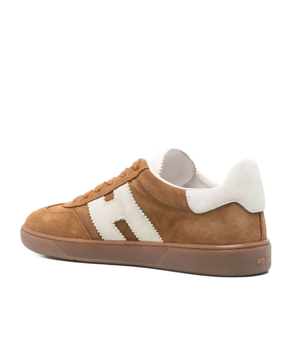 Hogan H647 Logo-Patch Low-Top Sneakers