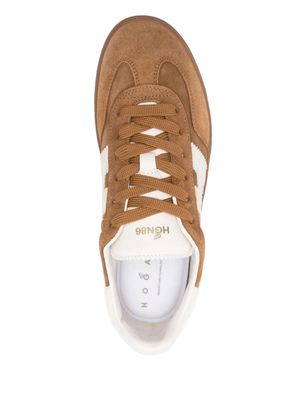Hogan H647 Logo-Patch Low-Top Sneakers