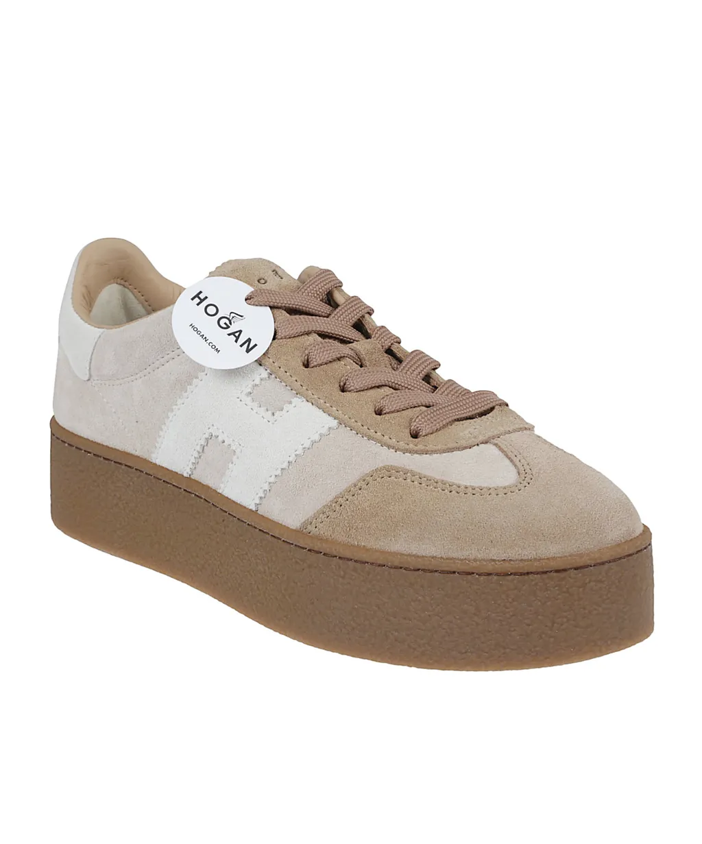 Platform Leather Sneakers