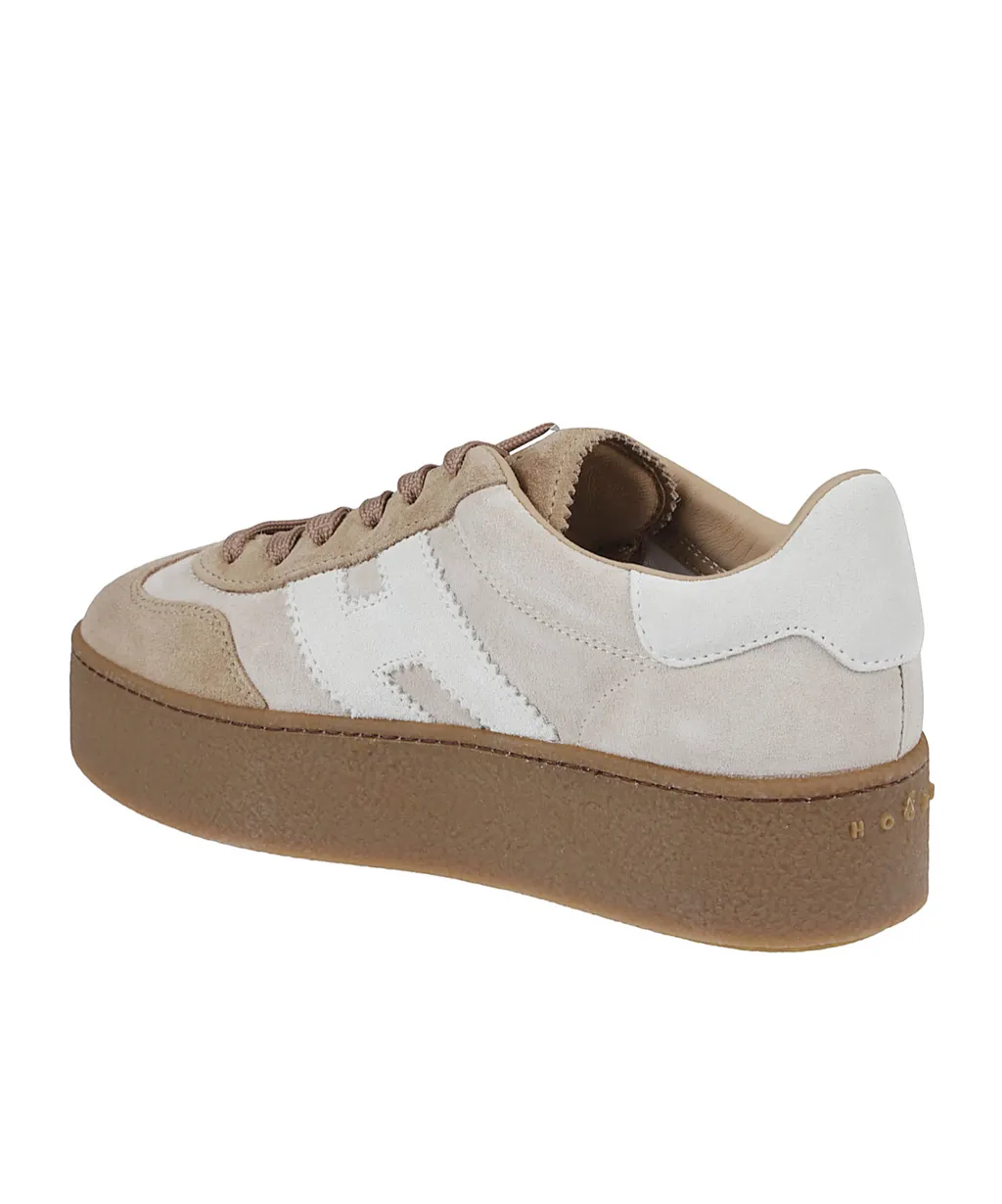 Platform Leather Sneakers