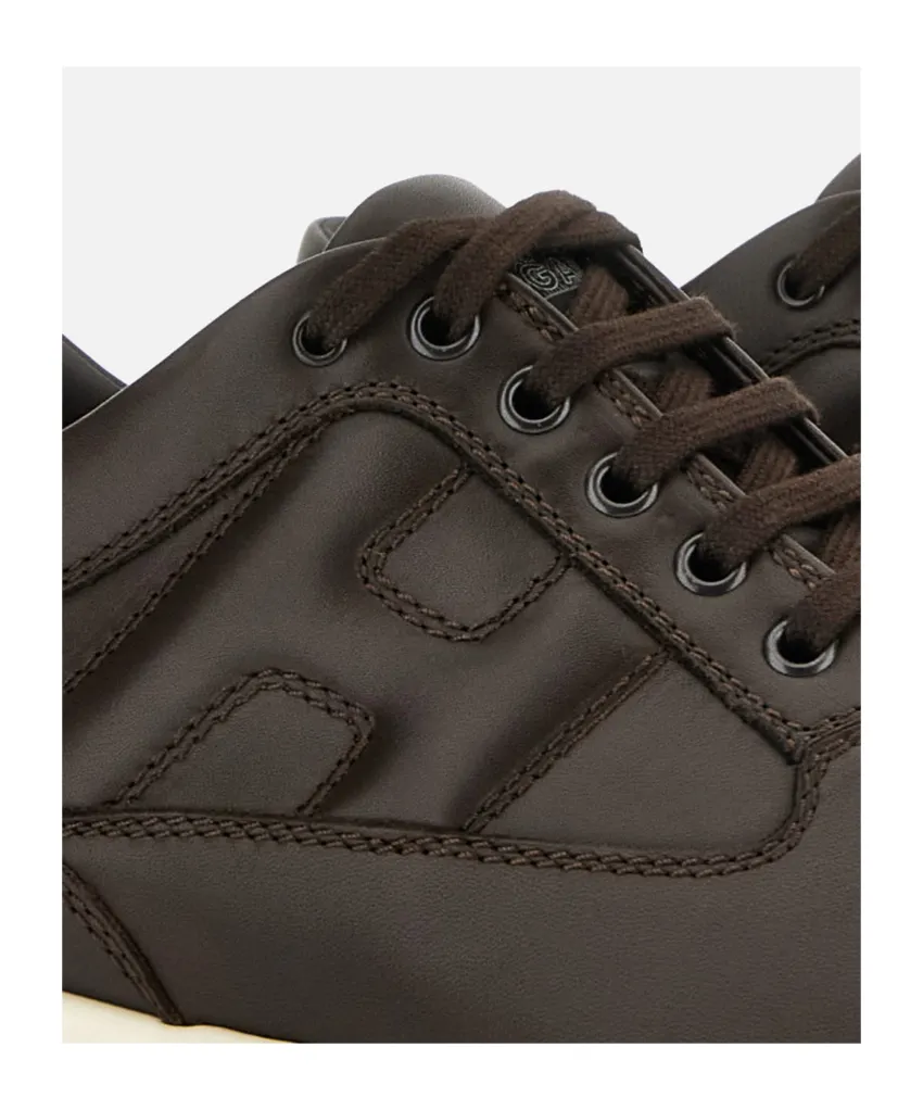 Interactive Lace-Up Sneakers