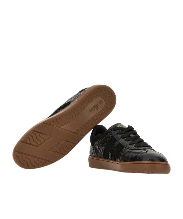 Cool Embossed Lace-Up Sneakers