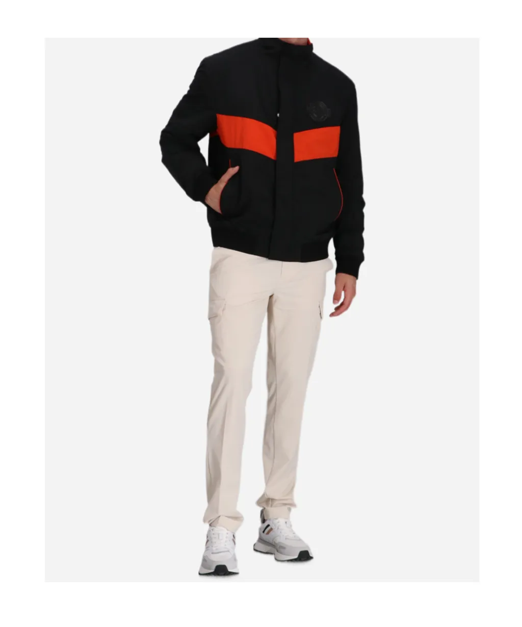 X Porsche Panelled Zip Jacket